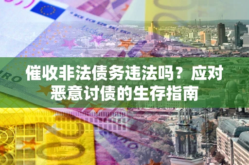 北京催收非法债务违法吗？应对恶意讨债的生存指南