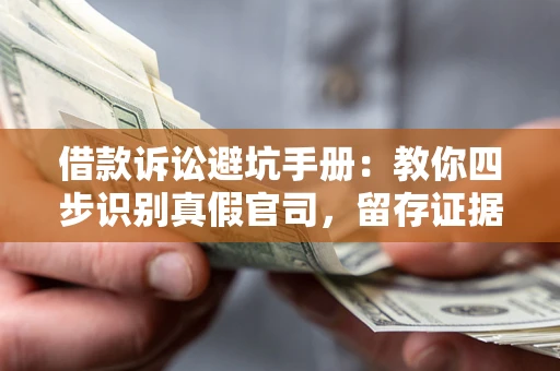 北京借款诉讼避坑手册：教你四步识别真假官司，留存证据不踩雷