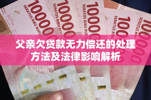 北京父亲欠贷款无力偿还的处理方法及法律影响解析