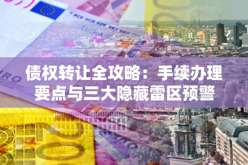 北京债权转让全攻略：手续办理要点与三大隐藏雷区预警
